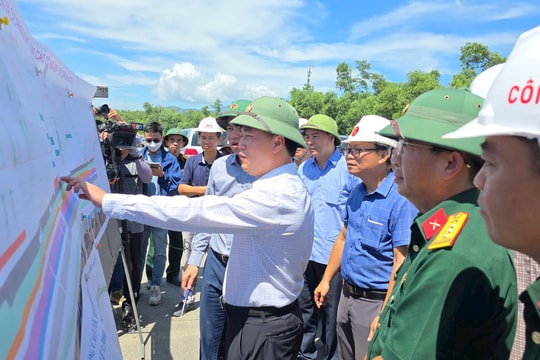 Hoàn thành tuyến chính cao tốc Hòa Liên - Túy Loan trước ngày 19/8