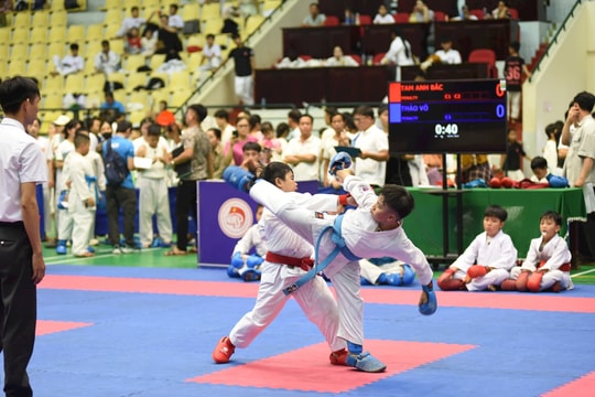 Ấn tượng sân chơi Karate trẻ xứ Quảng