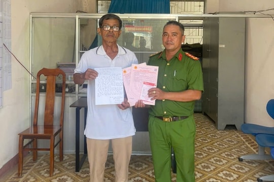 VND 150 million in lost property returned to owner