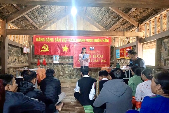 Đảng bộ xã Trà Tập: Nâng cao chất lượng phát triển đảng viên