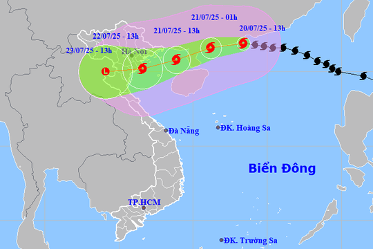 Chủ tịch UBND thành phố Đà Nẵng ban hành công điện triển khai các biện pháp ứng phó bão số 3