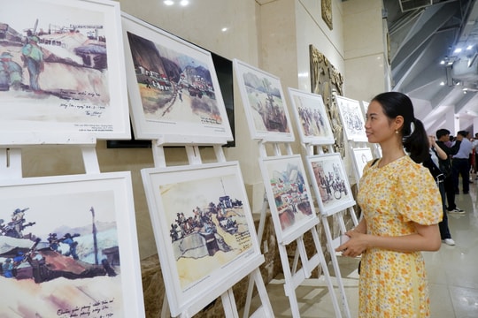 Ký ức chiến trường Khu V - Bài 1: Đi và vẽ