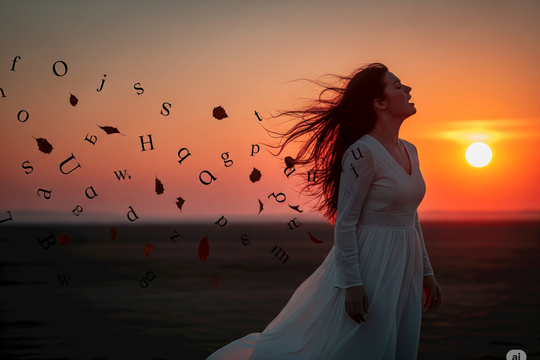 Câu thơ chỉ còn một nửa