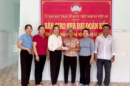 Mặt trận xã Việt An tổ chức chuỗi hoạt động chào mừng Đại hội Đảng bộ xã