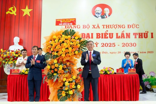 Lãnh đạo HĐND thành phố Đà Nẵng dự Đại hội đại biểu Đảng bộ xã Thượng Đức