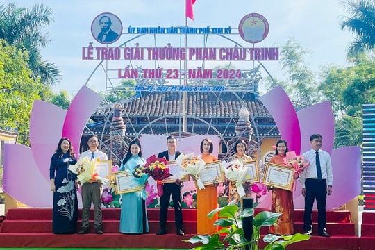 Phường Tam Kỳ, Bàn Thạch, Quảng Phú, Hương Trà tiếp nhận hồ sơ giải thưởng Phan Châu Trinh năm 2025