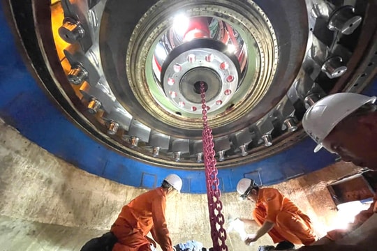 Hoàn thành đại tu Tổ máy H1 - Nhà máy thủy điện Đăk Mi 2