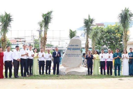 Da Nang inaugurates Tho Quang Park