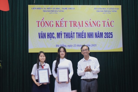 Tổng kết trại sáng tác văn học và mỹ thuật thiếu nhi hè năm 2025