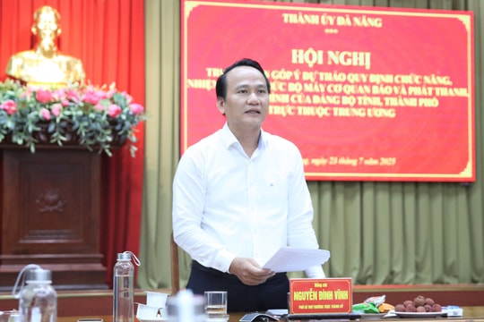 Góp ý dự thảo quy định chức năng, nhiệm vụ, tổ chức bộ máy cơ quan báo và phát thanh, truyền hình của đảng bộ tỉnh, thành phố