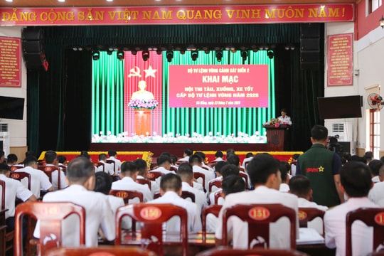 Bộ Tư lệnh Vùng Cảnh sát biển 2 khai mạc hội thi tàu, xuồng, xe tốt năm 2025