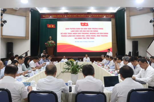Đại học Đà Nẵng thúc đẩy nghiên cứu khoa học, đào tạo nguồn nhân lực chất lượng cao