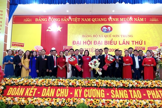 Quyết tâm xây dựng xã Quế Sơn Trung phát triển nhanh, bền vững