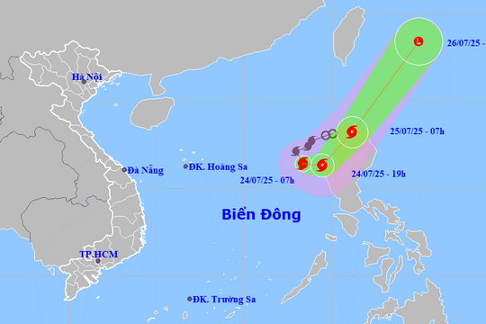 Chủ động theo dõi, ứng phó bão số 4 trên Biển Đông và dông, lốc, sét trên đất liền