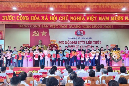 Duy Nghĩa phấn đấu trở thành đô thị loại V vào năm 2030