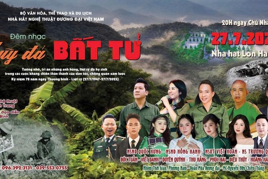 "Lũy đá bất tử" - Món quà thanh âm gửi tới người lính