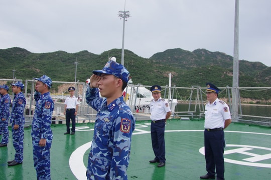 Bộ Tư lệnh Cảnh sát biển kiểm tra công tác chuẩn bị nhiệm vụ luyện tập diễu binh, diễu hành