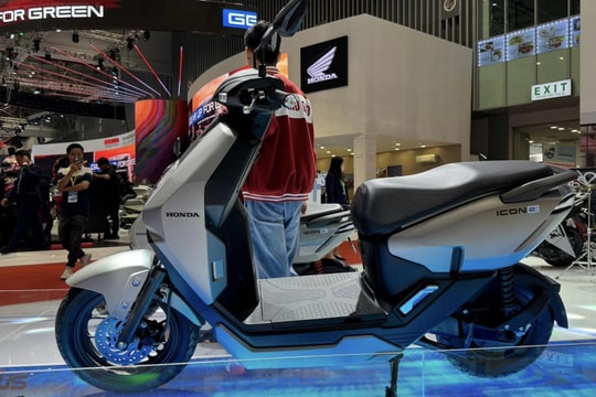 "Chiến binh tiết kiệm" nhà Honda: ICON e rẻ hơn xe đạp điện Nhật, nhẹ hơn Vision