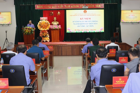 Gặp mặt kỷ niệm 65 năm Ngày truyền thống ngành Kiểm sát nhân dân
