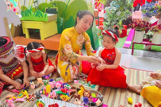 Phát huy tính tích cực cho trẻ mầm non