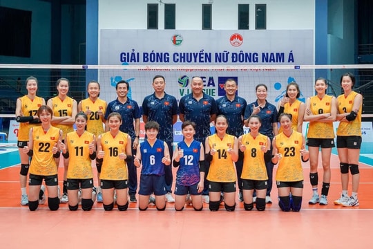 Bóng chuyền nữ Việt Nam dự giải Đông Nam Á