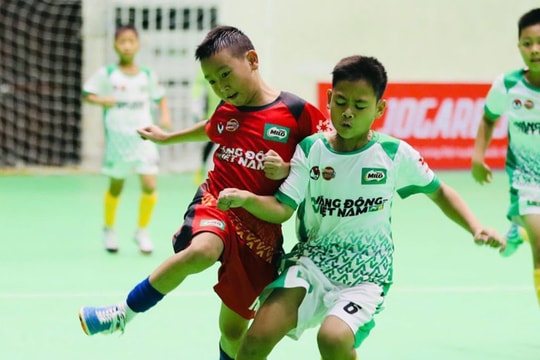 8 đội vào tứ kết giải U11 toàn quốc 2025