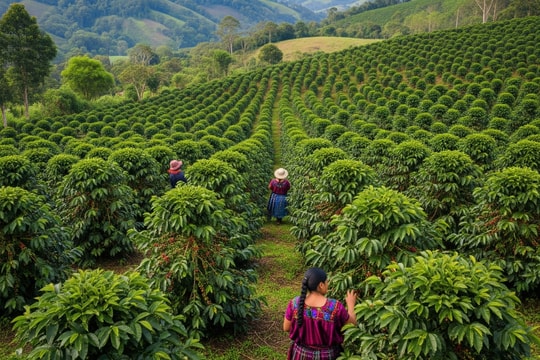 Tin tức, dự báo giá cà phê ngày mai 29/7/2025: Giá nội địa tăng, quốc tế chờ bão thuế Mỹ?