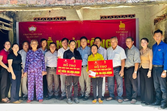 Xây dựng quê hương giàu đẹp, nghĩa tình