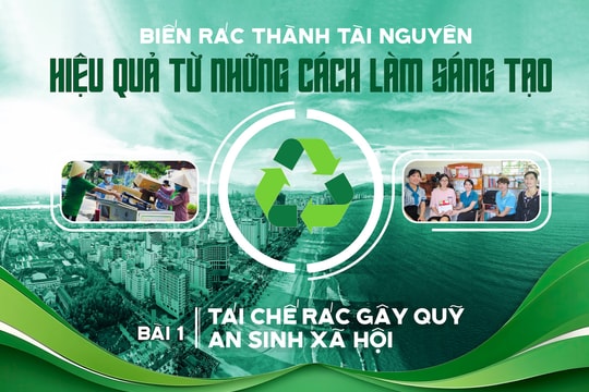 Multimedia - Biến rác thành tài nguyên: Hiệu quả từ những cách làm sáng tạo Bài 1: Tái chế rác gây quỹ an sinh xã hội