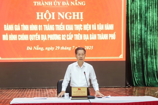 Đà Nẵng sơ kết 1 tháng tổ chức vận hành mô hình chính quyền địa phương 2 cấp