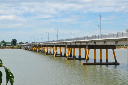 Sửa chữa cầu Câu Lâu cũ: Thông xe cuối tháng 8/2025