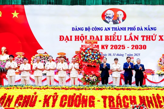 Tập trung xây dựng lực lượng Công an thành phố Đà Nẵng trong sạch, vững mạnh, chính quy, tinh nhuệ, hiện đại