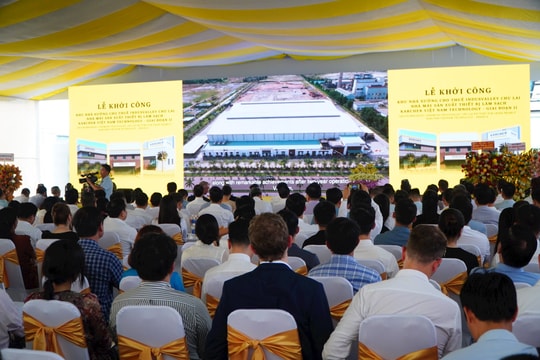 Khởi công dự án Khu nhà xưởng cho thuê Indusvalley Chu Lai - Nhà máy sản xuất thiết bị làm sạch Karcher Việt Nam Technology giai đoạn 2