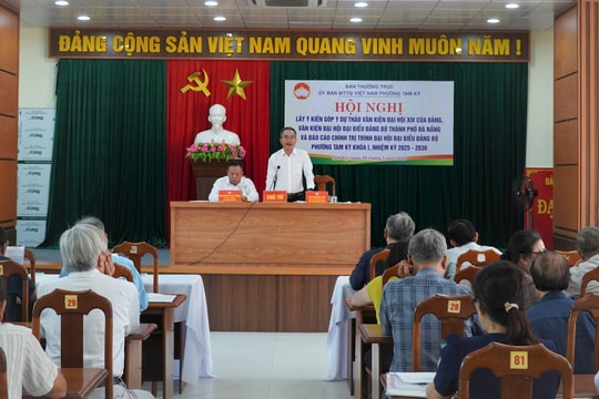 Thể hiện niềm tin vào Đảng