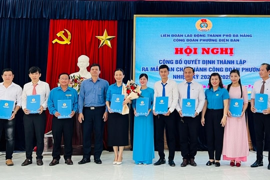 Thành lập Công đoàn phường Điện Bàn