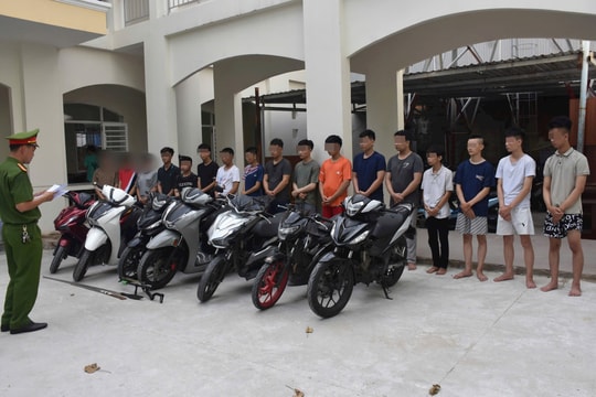 Khởi tố 14 đối tượng gây rối trật tự công cộng trên đường 2/9