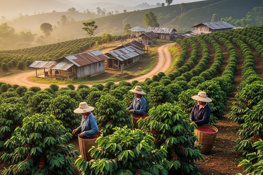 Giá cà phê hôm nay 4/8/2025: Xuyên thủng mọi dự báo, đợi đỉnh mới
