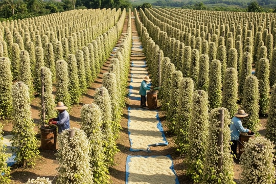 Giá tiêu hôm nay 6/8: Giá tiêu tại Đắk Lắk lên 140.000 đồng, tiêu Việt càn quét quốc tế