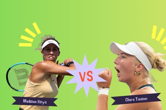 Madison Keys vs Clara Tauson, Tứ kết Canadian Open 2025: Trận chiến của những "cỗ máy" giao bóng hạng nặng