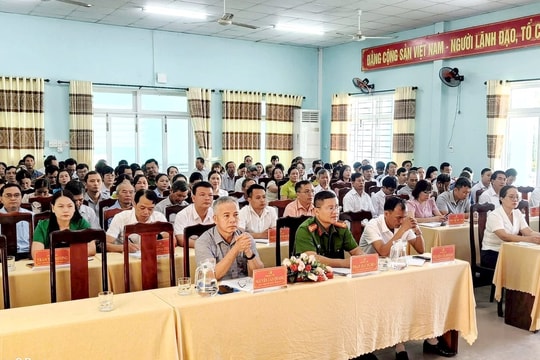 Xã Hà Nha quán triệt, triển khai văn bản mới của Đảng