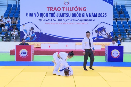 Hơn 200 vận động viên dự Giải vô địch trẻ Jujitsu quốc gia tại Đà Nẵng