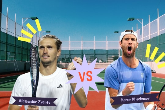 Nhận định tennis hôm nay giữa Zverev vs Khachanov: Thiên tài tái sinh gặp kẻ làm nên lịch sử
