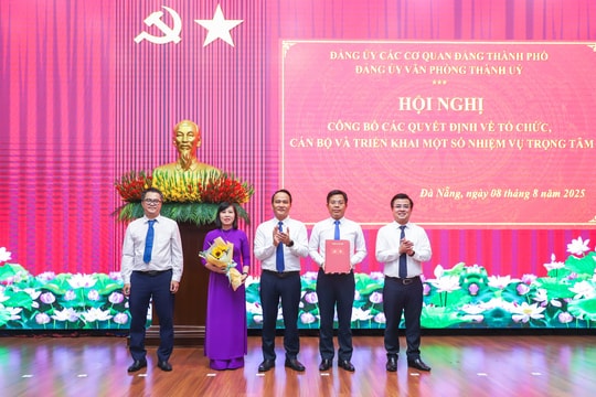 Đồng chí Nguyễn Đức Hoàng giữ chức vụ Bí thư Đảng ủy Văn phòng Thành ủy nhiệm kỳ 2025 - 2030