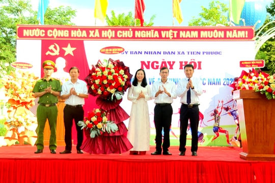 Xã Tiên Phước duy trì hoạt động hiệu quả 27 tổ bảo vệ an ninh trật tự