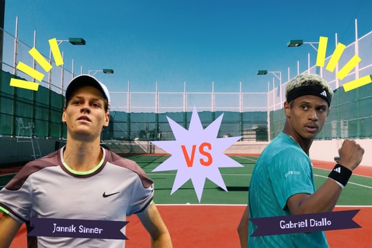 Nhận định Jannik Sinner vs Gabriel Diallo: Liệu sức trẻ có đủ sức cản bước "quái vật"