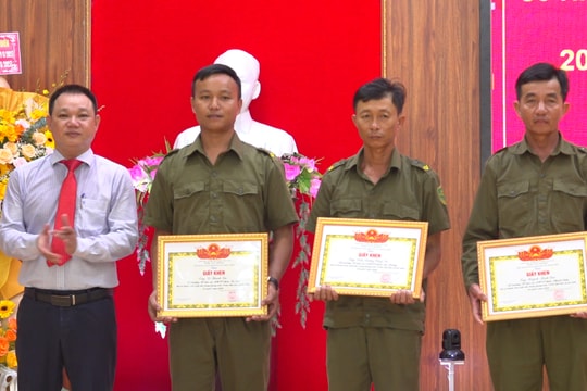 Thăng Điền tổ chức kỷ niệm 80 năm thành lập Công an nhân dân Việt Nam