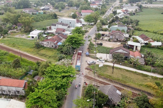 Xã Thăng Bình nỗ lực bàn giao mặt bằng thi công cầu vượt đường sắt