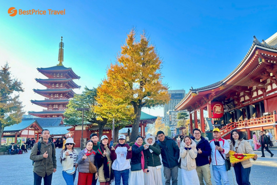 BestPrice Travel tung ưu đãi độc quyền tour 'mùa lá đỏ' quốc tế