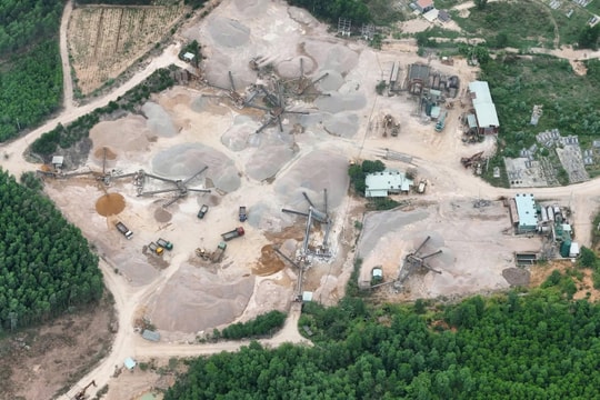 Đẩy nhanh tiến độ cấp phép khai thác khoáng sản làm vật liệu xây dựng