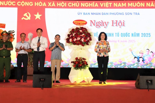 Phường Sơn Trà tổ chức Ngày hội toàn dân bảo vệ an ninh Tổ quốc